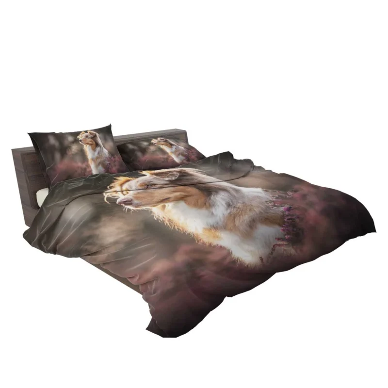 A Breed of Canine Versatility: Australian Shepherd Bedding Set 2