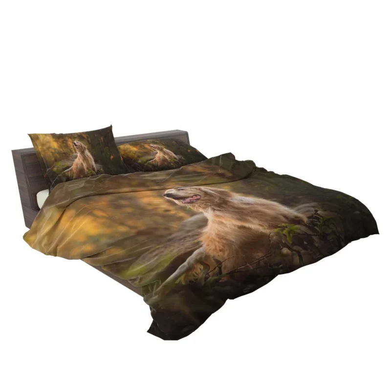 A Captivating Ensemble: Spaniel Quartet Bedding Set 2