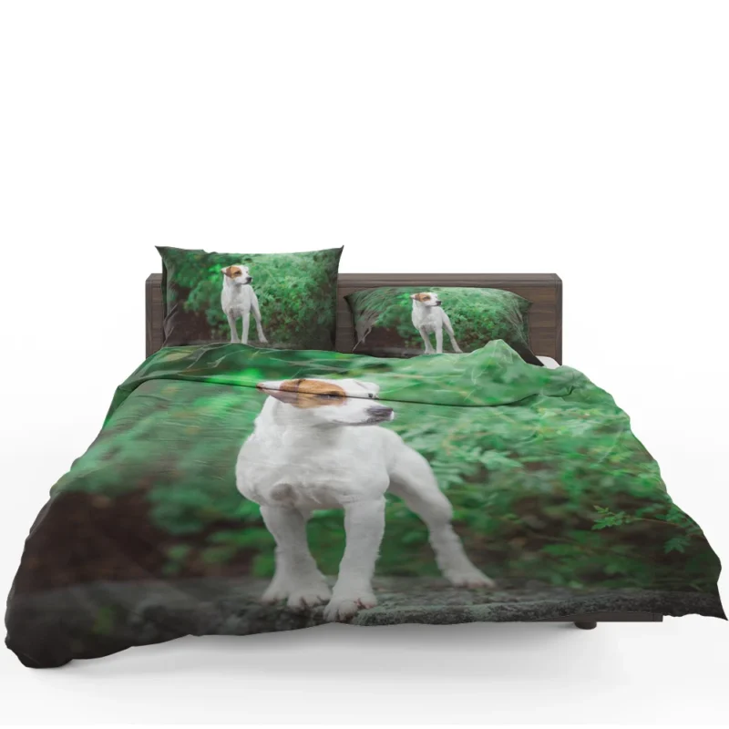 A Quartet of Canine Charm: Jack Russell Terriers Bedding Set