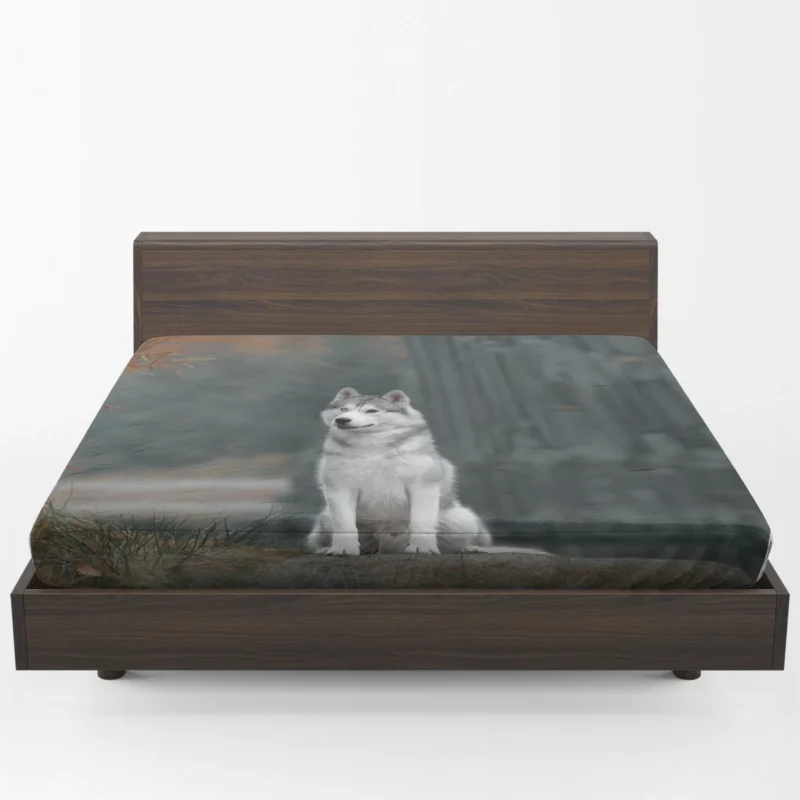 A Quartet of Elegance: Husky Depth of Field Fitted Sheet 1