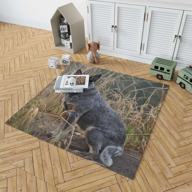 Active and Agile Pups: Australian Cattle Dog Floor Rug 1