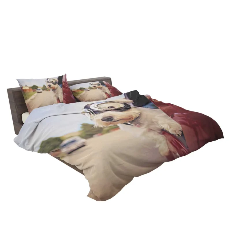 Adventurous West Highland White Terrier with Goggles Bedding Set 2