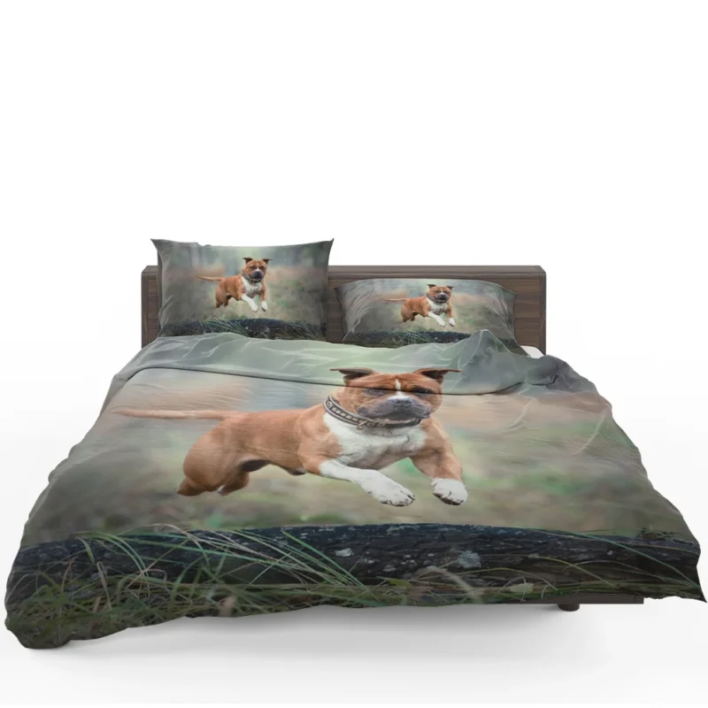 Bull Terrier and Staffordshire Bull Terrier Beauty: Bull Terrier Bedding Set