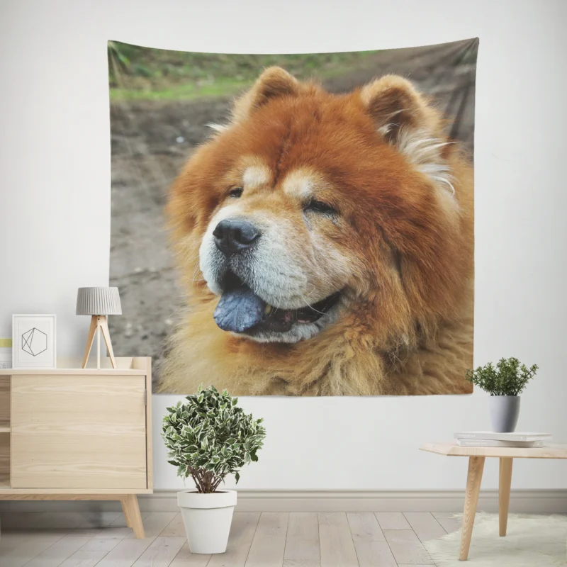 Celebrating Chow Chow Charm Wall Tapestry