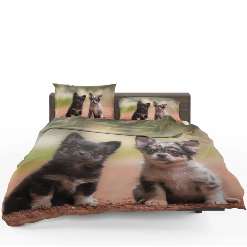 Chihuahua Quartet: Cuteness Bauble Bedding Set