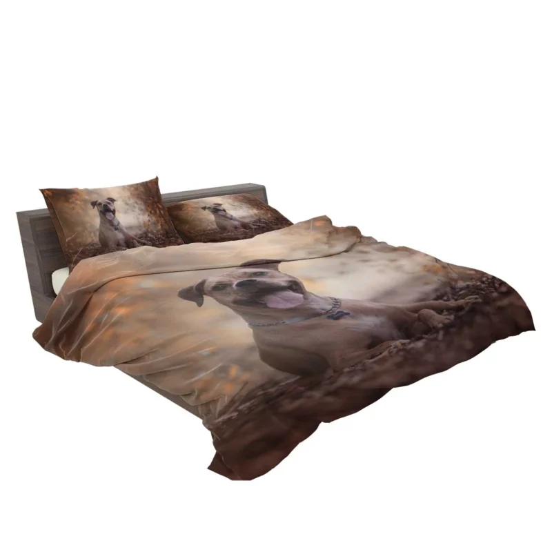 Depth of Beauty: American Pit Bull Terrier Quartet Bedding Set 2