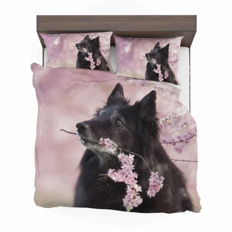 Exploring Depth Of Field: Belgian Shepherd Bedding Set 1