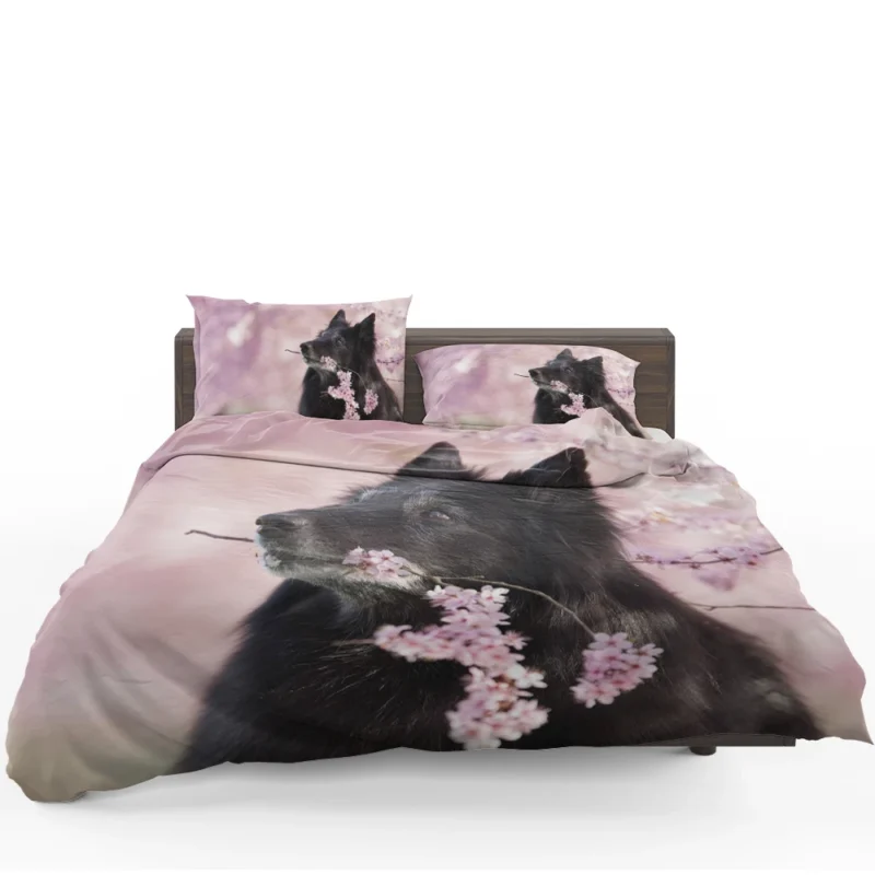 Exploring Depth Of Field: Belgian Shepherd Bedding Set