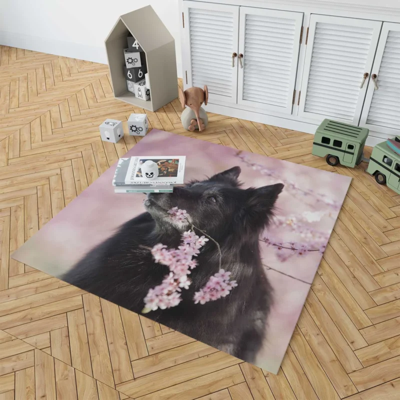 Exploring Depth Of Field: Belgian Shepherd Floor Rug 1