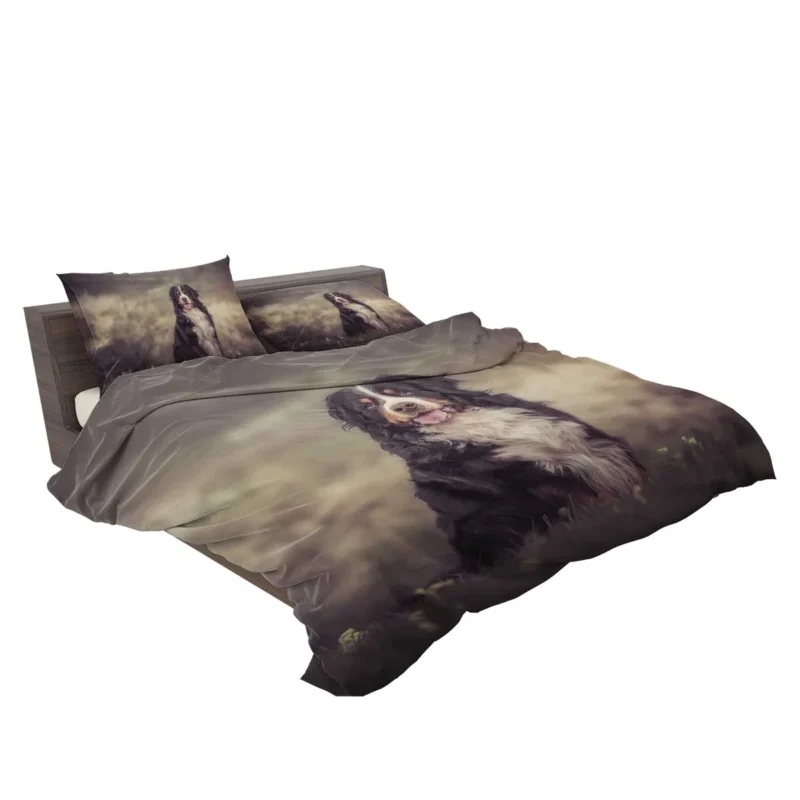 Exploring Depth Of Field with Bernese Mountain Dog Bedding Set 2