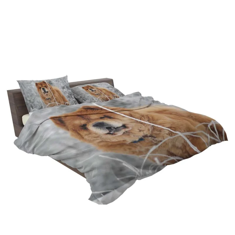 Fourfold Chow Chow Excellence Wallpaper Bedding Set 2
