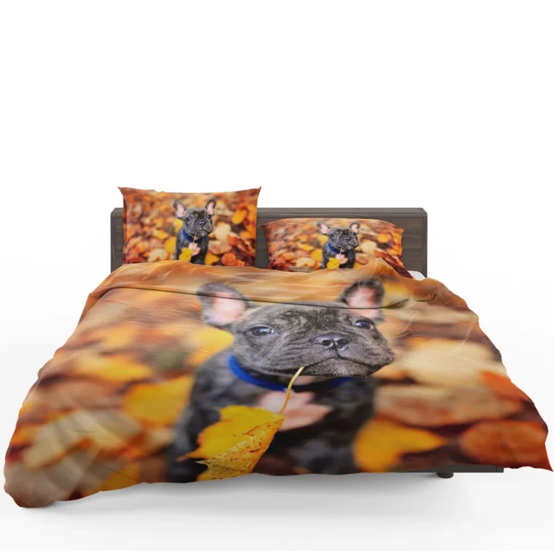 French Bulldog Charisma: A Portrait of Perfection Bedding Set