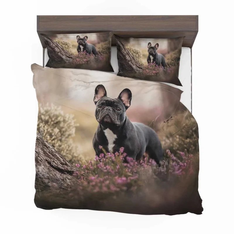 French Bulldog Enchantment: Forest Adventure Bedding Set 1