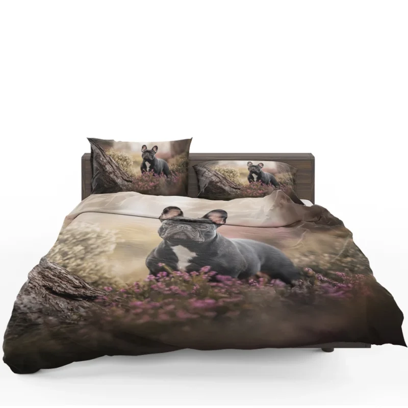 French Bulldog Enchantment: Forest Adventure Bedding Set