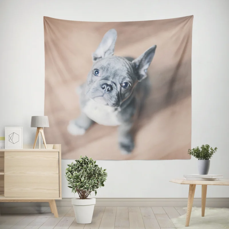 French Bulldog Grace  A Breed Beyond Compare Wall Tapestry