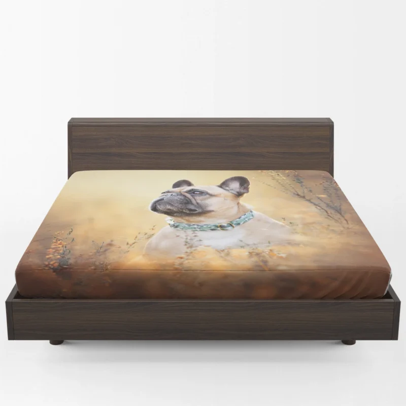 French Bulldog Journey in Breeds Fitted Sheet 1