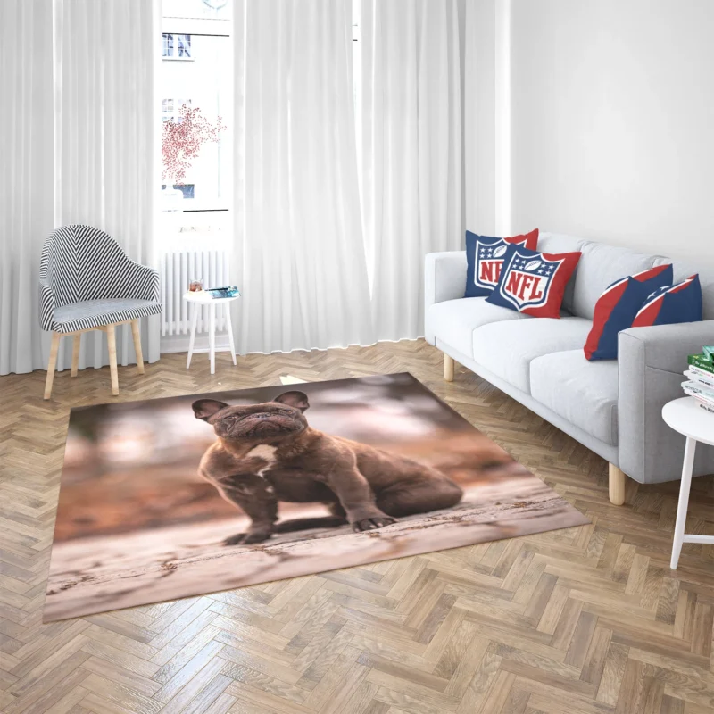 French Bulldog Magic: Spellbinding Moments Floor Rug 2