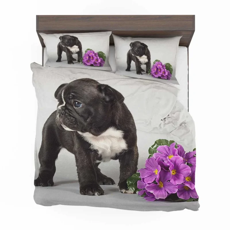 French Bulldog Pup: Innocence in Every Paw Bedding Set 1