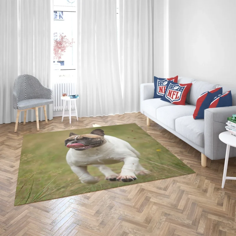 French Bulldog Purity: A Breed Apart Floor Rug 2