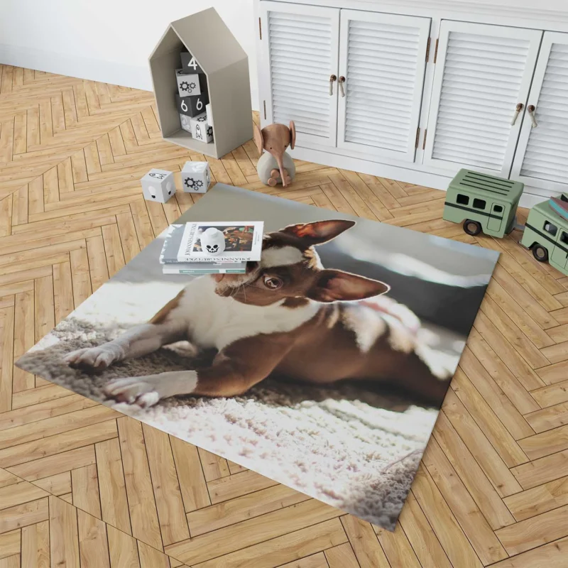 French Bulldog Splendor: Beauty Beyond Words Floor Rug 1