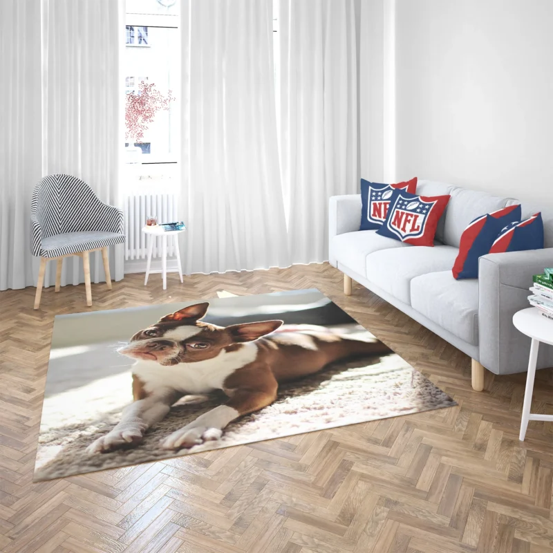 French Bulldog Splendor: Beauty Beyond Words Floor Rug 2