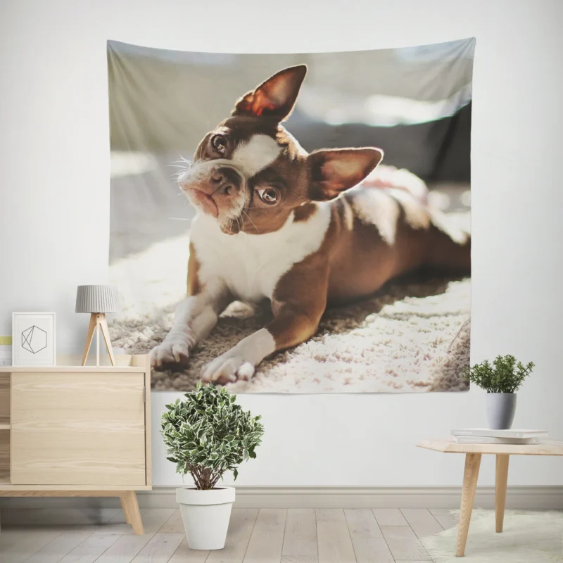 French Bulldog Splendor  Beauty Beyond Words Wall Tapestry