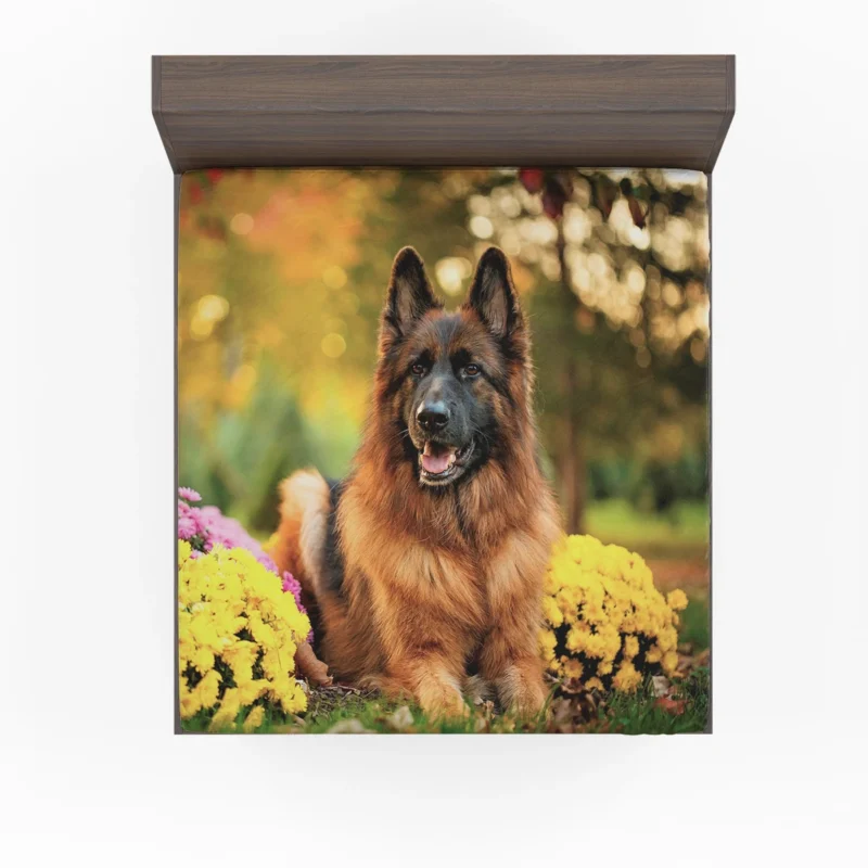 Guard Dogs: German Shepherd Excellence Fitted Sheet