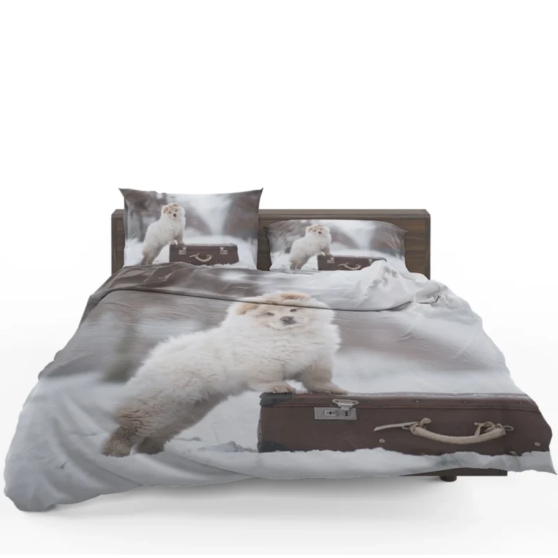 Lovable Bauble: Chow Chow Puppies Bedding Set