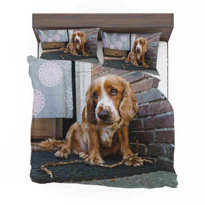 Muzzle Magic with Cocker Spaniels Bedding Set 1