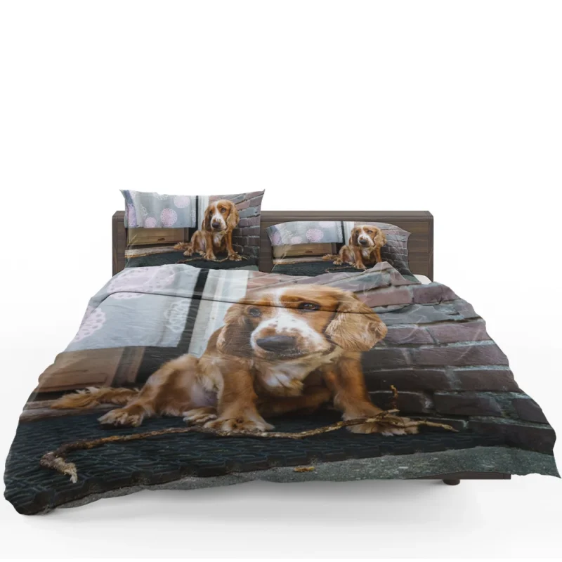 Muzzle Magic with Cocker Spaniels Bedding Set