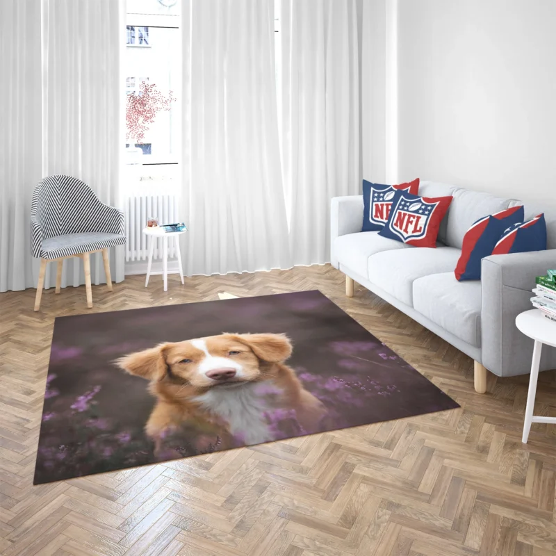 Newfoundland Quartet: Stalwart Canine Majesty Floor Rug 2