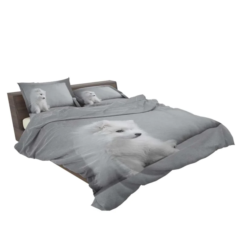 Puppy Bauble: Samoyed Quartet Bedding Set 2