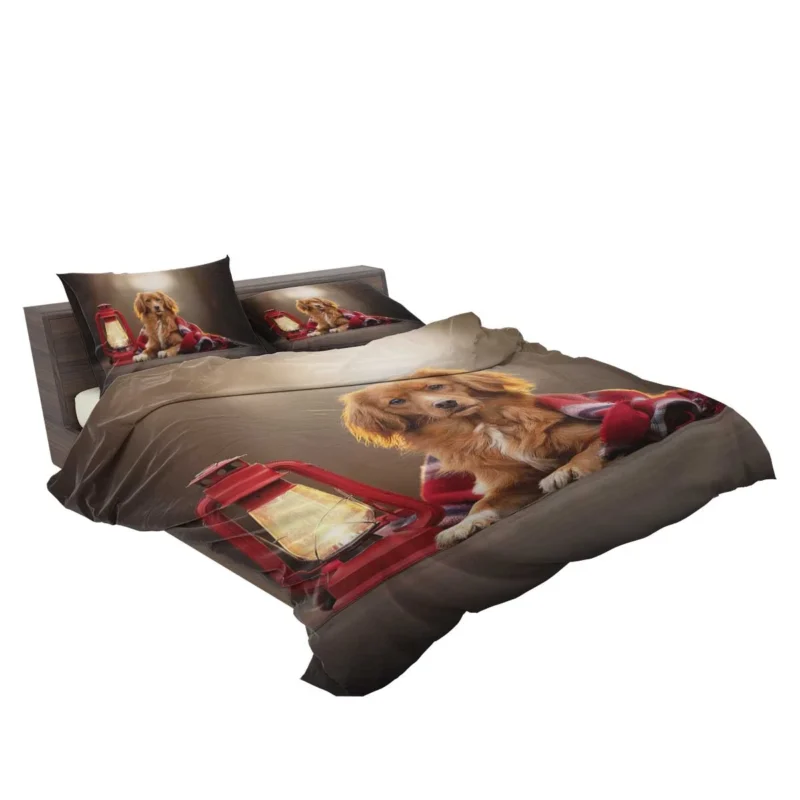 Quartet by Lantern: Nova Scotia Duck Tolling Retriever Bedding Set 2