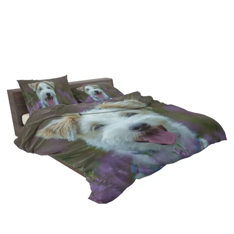 Quartet of Playful Companions: Jack Russell Terriers Bedding Set 2