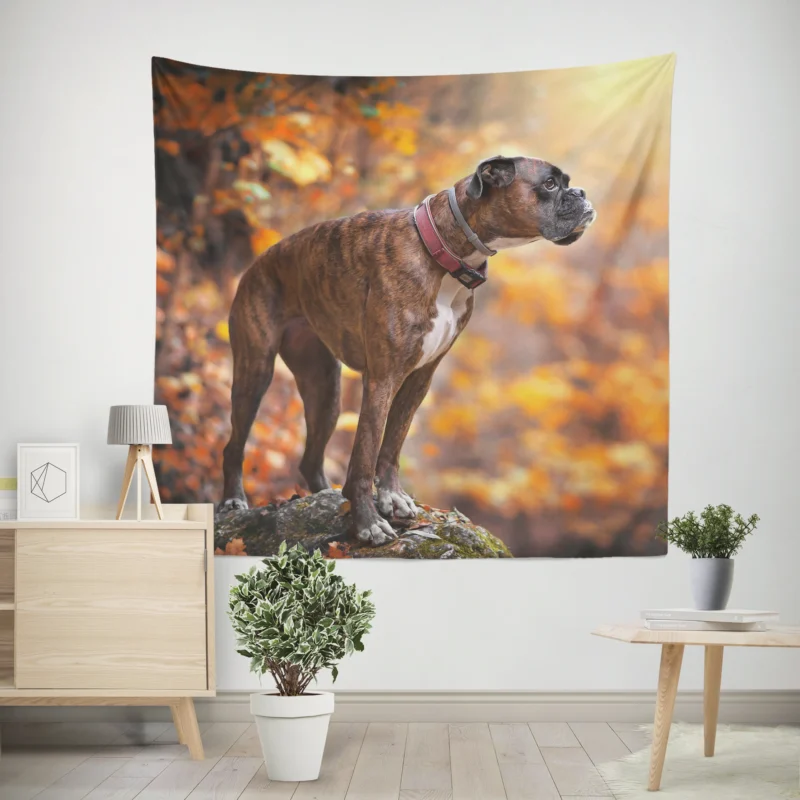 The Boxer (Dog) Beauty  Boxer Wall Tapestry