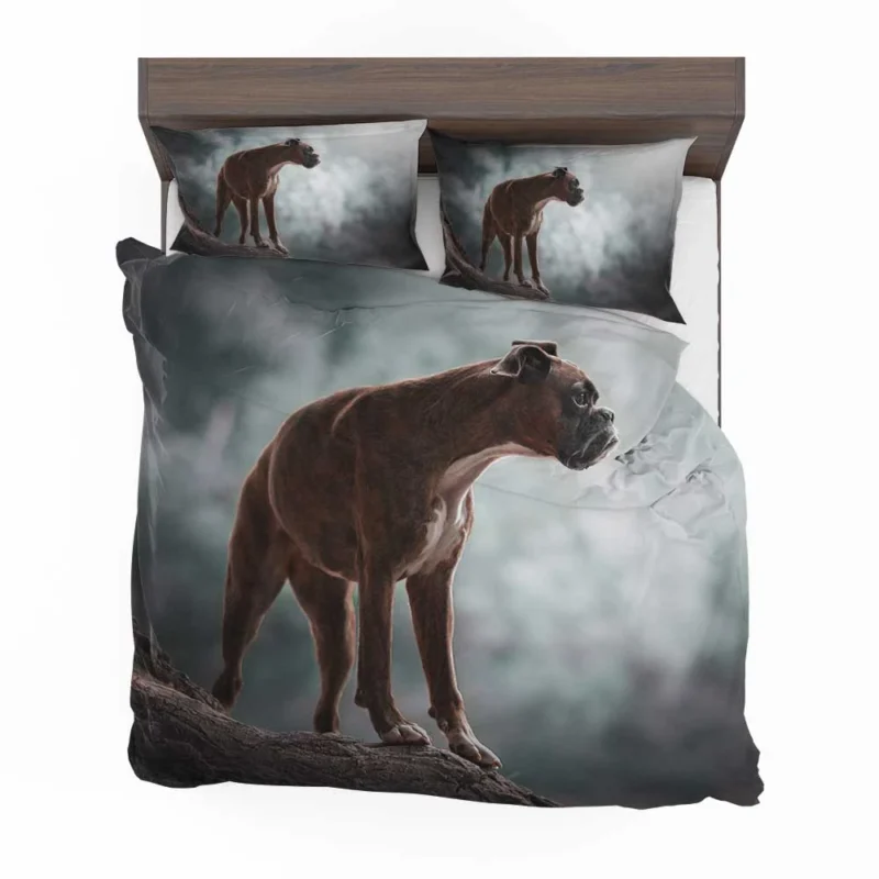 The Expressive Boxer (Dog): Boxer Bedding Set 1
