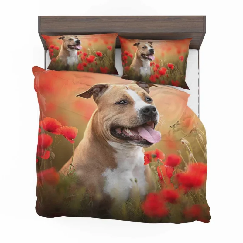 The Graceful and Majestic Bull Terrier: Bull Terrier Bedding Set 1