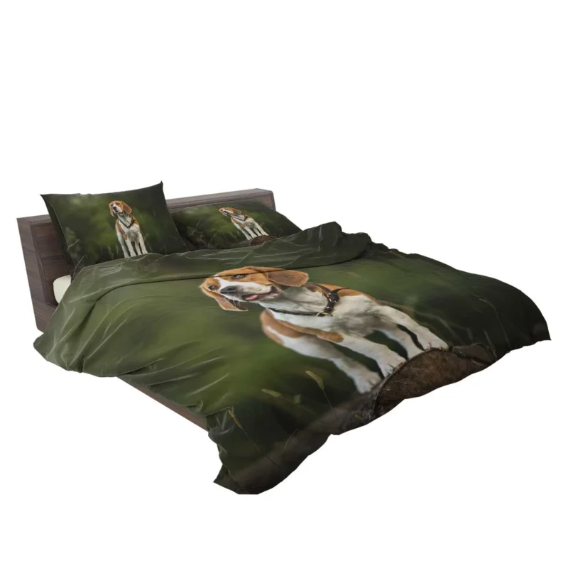 The Playful and Friendly Beagle: Beagle Bedding Set 2