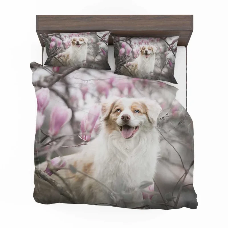 The Versatile and Energetic Breed: Australian Shepherd Bedding Set 1