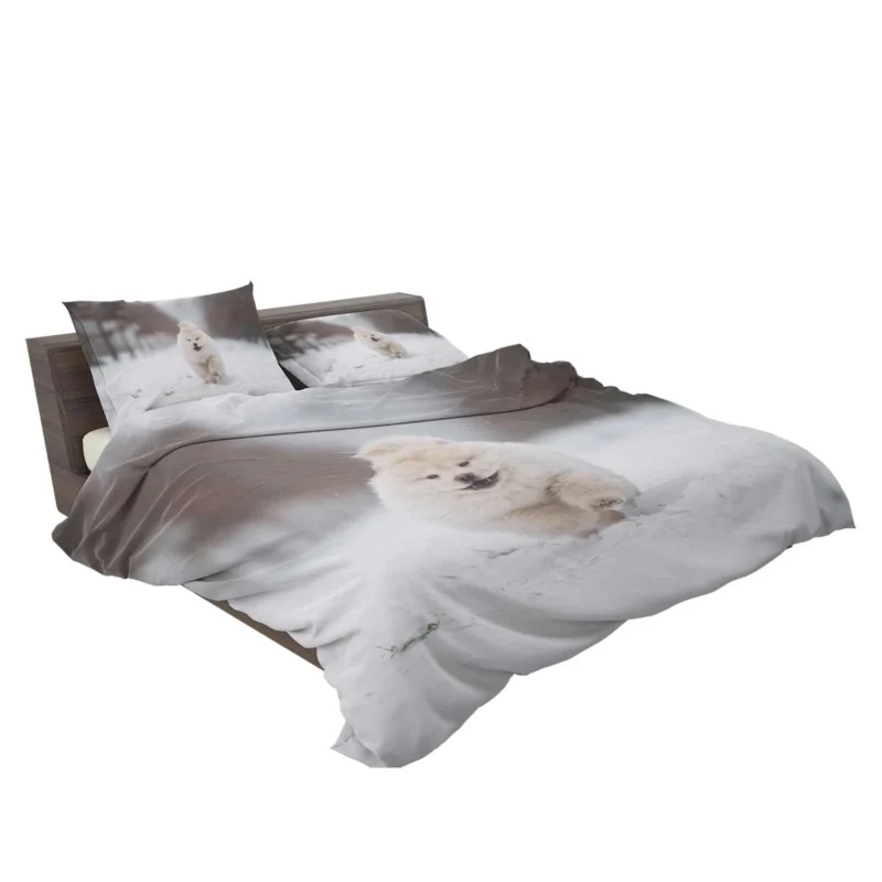 Winter Bauble: Chow Chow Puppies Bedding Set 2