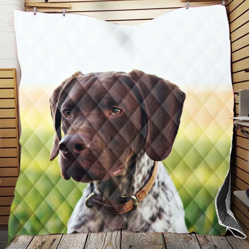 Loyal Canine Companions: Hovawart Dogs Quilt Blanket